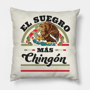 El Suegro Mas Chingon Mexican Flag Cool Father In Law Pillow