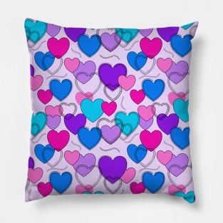 Heart Pattern - Valentines Day Pillow