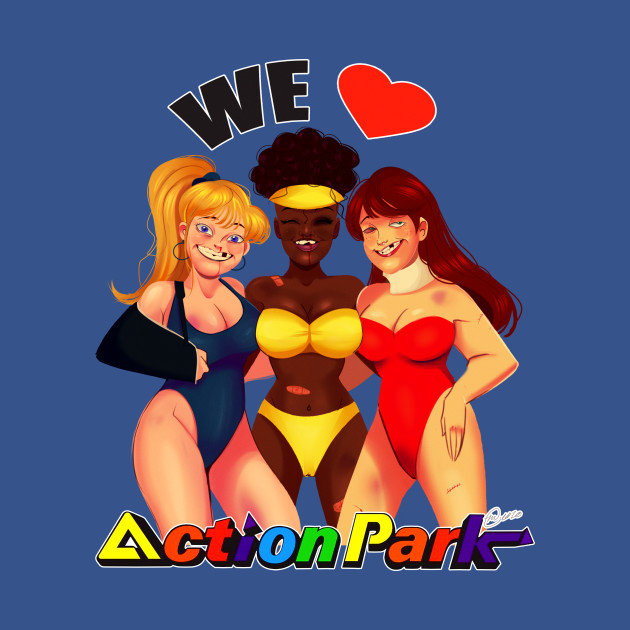 Discover We ♥ Action Park! - Action Park - T-Shirt