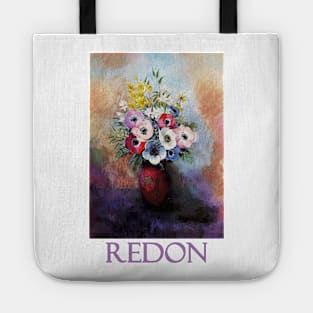 Anemones by Odilon Redon Tote