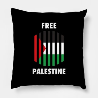 Free Palestine - Palestinian Flag Shows Their Freedom Pillow