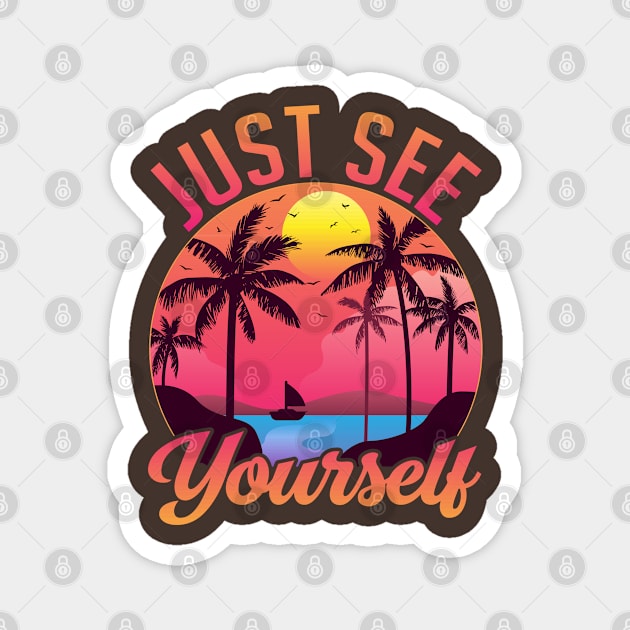 Just See Yourself Magnet by Alanside