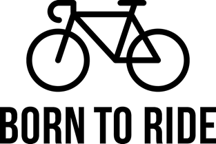 Born To Ride (Racing Bicycle / Bike / Black) Magnet