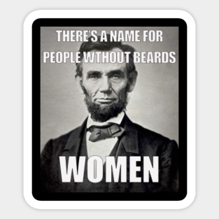 President Abraham Lincoln Stickers Teepublic