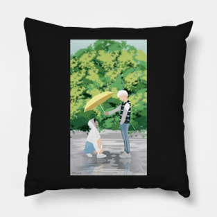 At a distance spring is green Korean drama Pillow