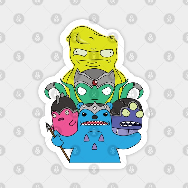 Bad Kuchi Kopi Magnet by Khr15_