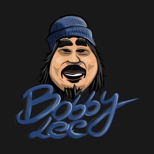 Bobby Lee With Blue Beanie Illustration T-Shirt