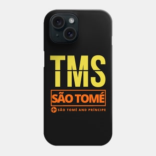 TMS - São Tomé airport code Phone Case