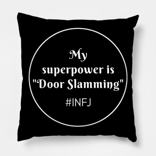 INFJ Superpower Pillow by coloringiship
