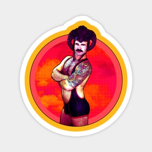 Bearded Tattooed Man Magnet