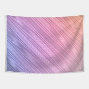 gradient wave pattern Tapestry