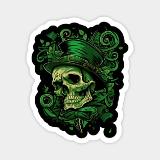 Saint Patrick skull Magnet