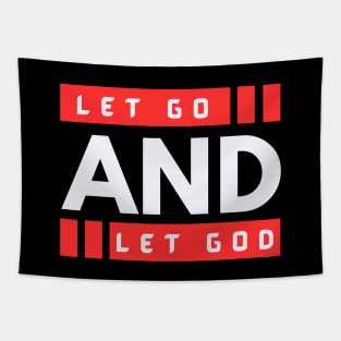 Let Go and Let God | Christian Tapestry