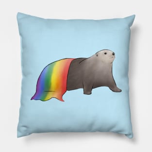 Pride Sea Otter Pillow