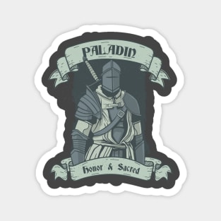 Paladin Class Magnet