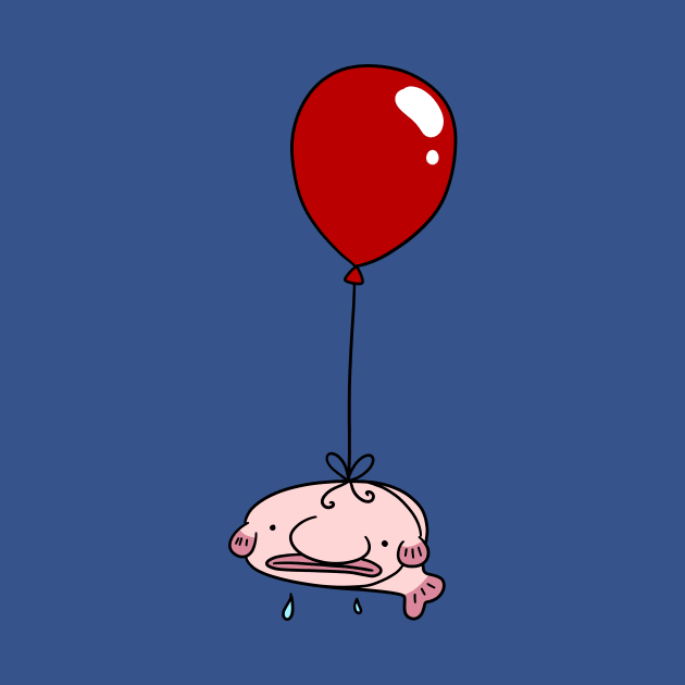 Balloon Blobfish by saradaboru