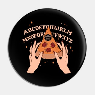 Ouija Pizza Pin