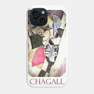 Cubist Landscape (1918) by Marc Chagall Phone Case