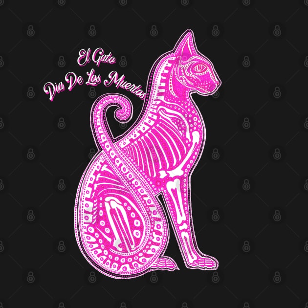 El Gato Day of The Dead by A For Animals