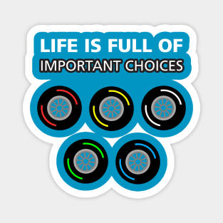 Important Choices: Tyres Magnet