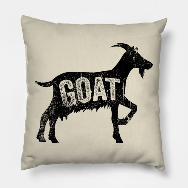 Cute Goat design Pillow by Keleonie