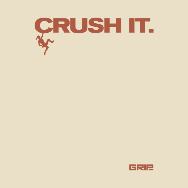 crush it by gripclimbing