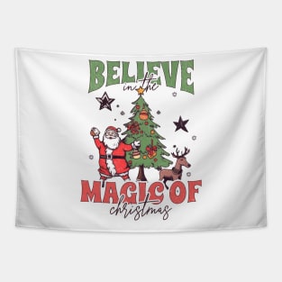 Believe in the magic of Christmas Tapestry