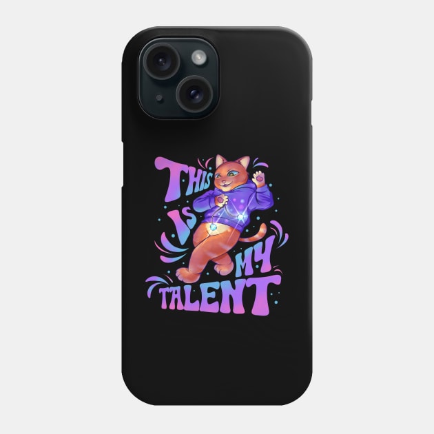 This is My Talent - Cat Circus Playing Latto - Latto Phone Case by FlitStudio