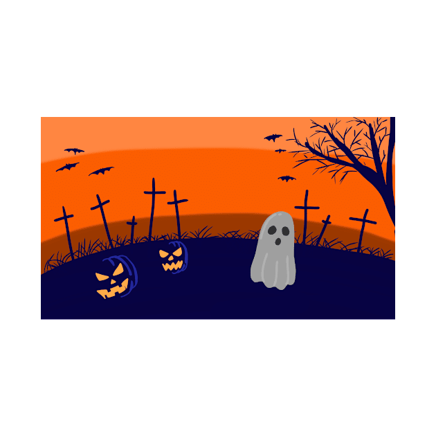 Halloween Ghost by BarnawiMT