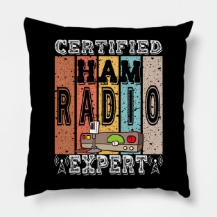 Amateur Radio Expert Ham Radio Operator Pillow