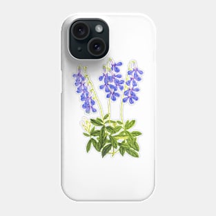 Lobelia - Botanical Illustration Phone Case