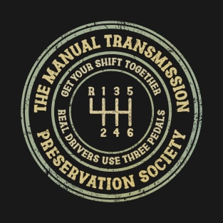 The Manual Transmission Preservation Society T-Shirt