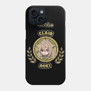 GLEIPNIR: CLAIR AOKI CHIBI (BLACK) GRUNGE STYLE Phone Case