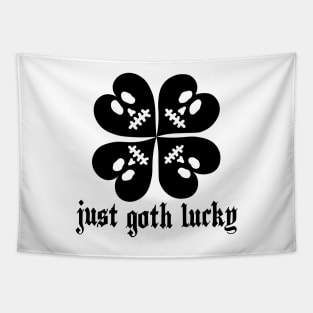 Just Goth Lucky (Black) Tapestry