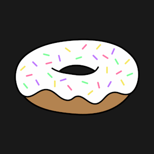 Vanilla Donut with Sprinkles T-Shirt