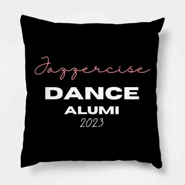 Jazzercise Alumni 2023 Pillow by Tea Time Shop