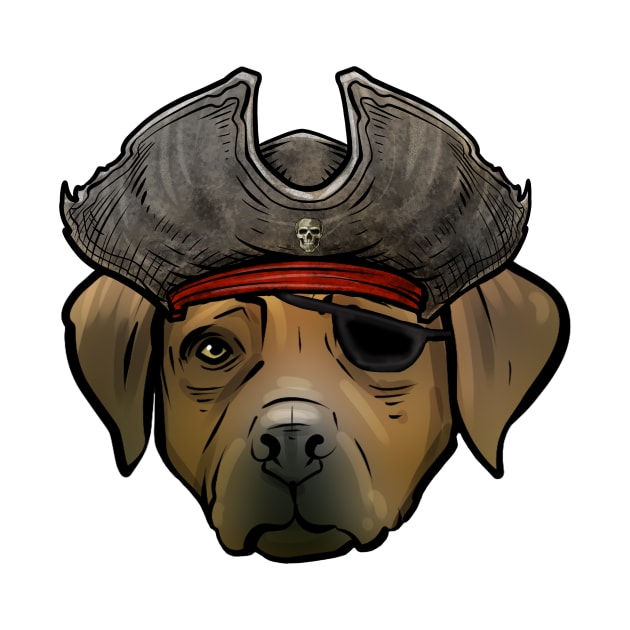 Rhodesian Ridgeback Pirate by whyitsme