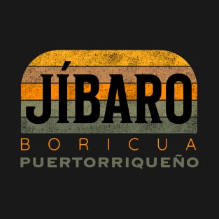 Jibaro Boricua Puertorriqueño T-Shirt