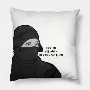 Rol' de virino - revoluciistino Pillow