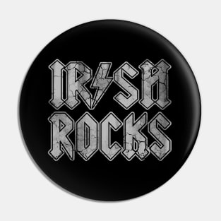 Irish Rocks Ireland St Patrick's Day Pin