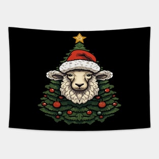Sheep Christmas Tapestry