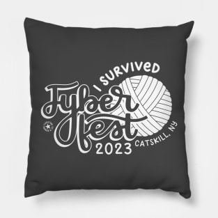 I survived Fyber Fest 2023 Pillow