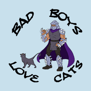 Bad Boys Love Cats #3 T-Shirt