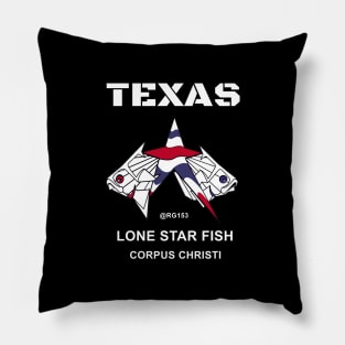 Lone Star State Fishing, Corpus Christi TX Pillow