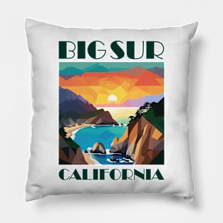 Big Sur California Pillow