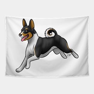 Dog - Basenji - Tri-Color Tapestry