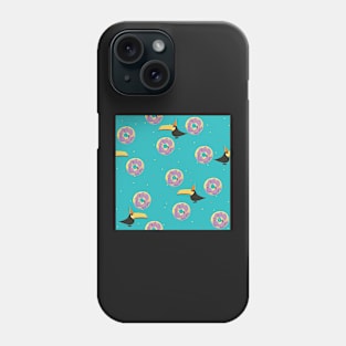 Party Toucan & Doughnuts Because, Why Noy? Phone Case