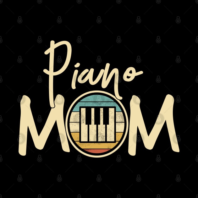 Marching Band - Funny Retro Piano Mom Gift by DnB