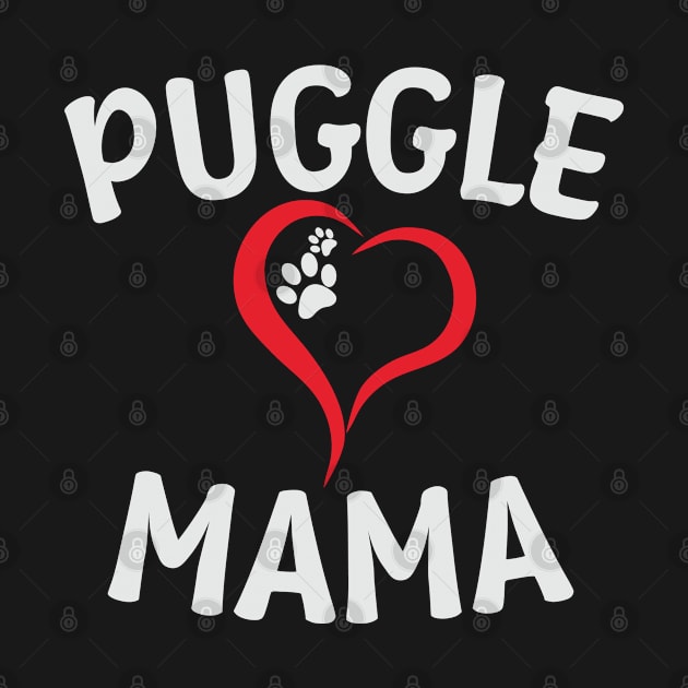 puggle mama gift shirt by Upswipe.de