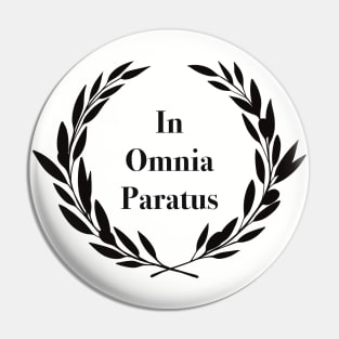 In Omnia Paratus Gilmore Girls Pin